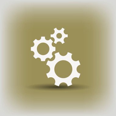 dişli simgesini tasarımını