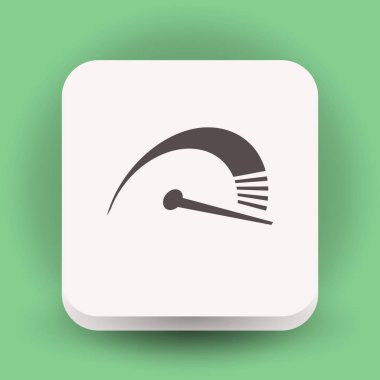 basit hız göstergesi simgesi