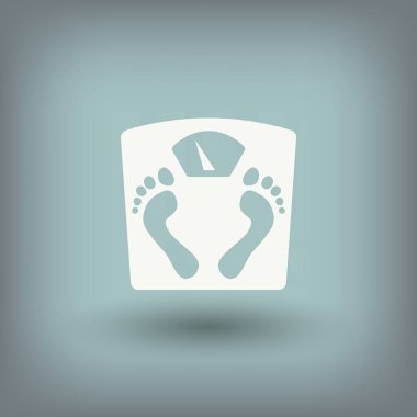 Ekibimizi banyo ölçek simgesi 