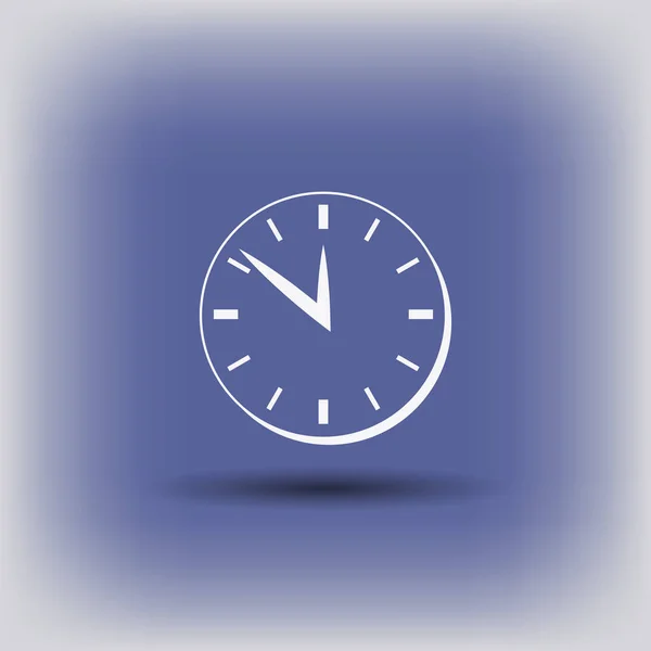 Pictografía del reloj para el diseño — Vector de stock
