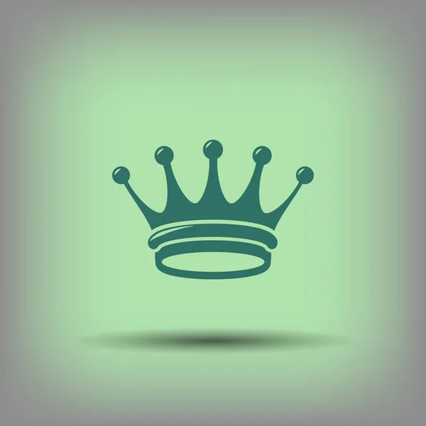 Crown simple icon — Stock Vector