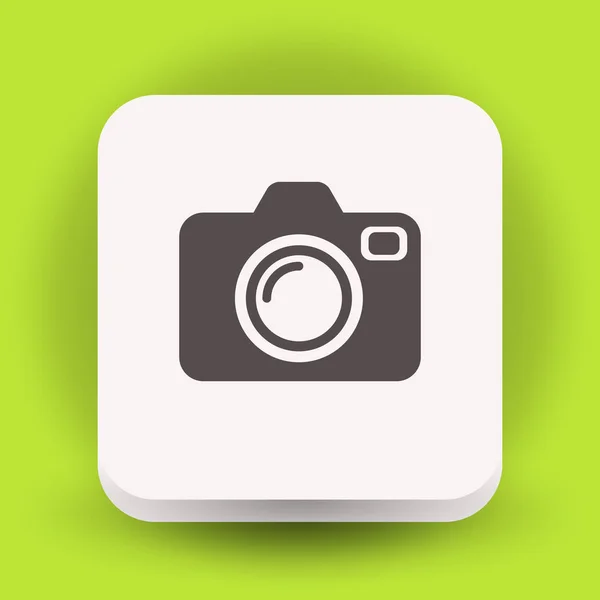 Pictograma do ícone da câmera —  Vetores de Stock