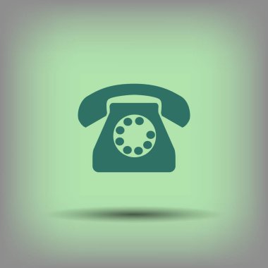 eski telefon simgesi