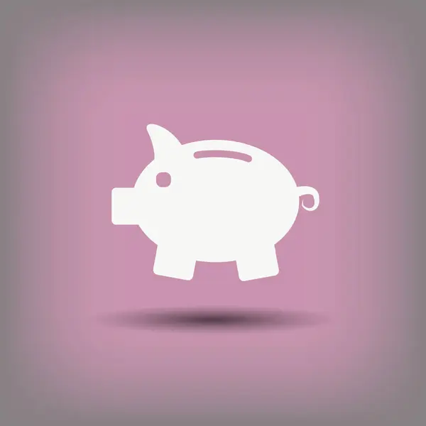 Moneybox, piggy bank — Stockvector