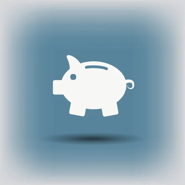 Moneybox, piggy bank — Stockvector