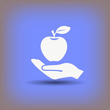 Elma simgesi tasarım