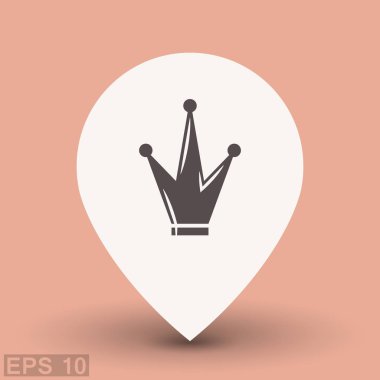 Taç basit simgesi