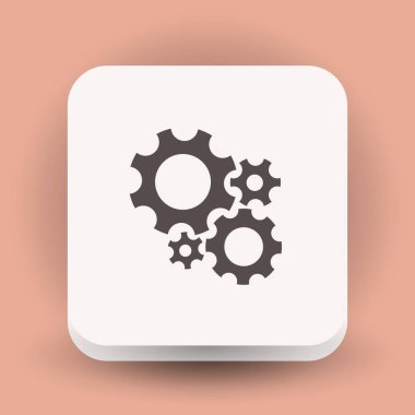 Basit dişli simgesini