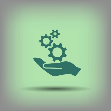 ekibimizi dişli simgesinin