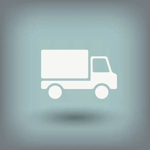 Pictograph van vrachtwagen pictogram — Stockvector