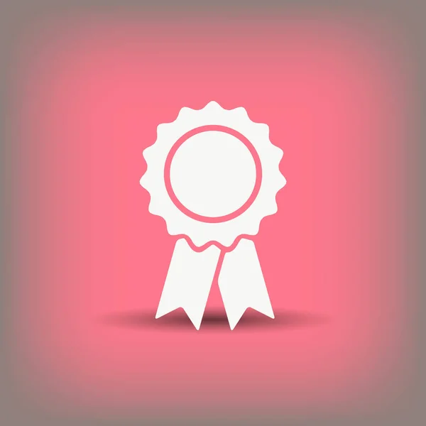 Pictograph av award badge — Stock vektor