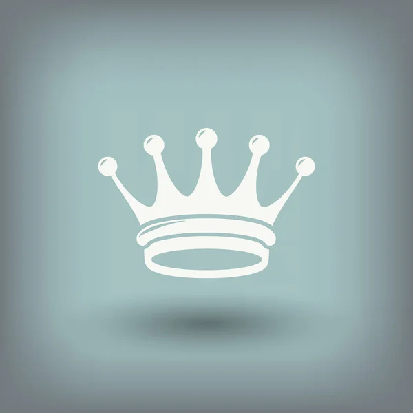 Crown simple icon — Stock Vector