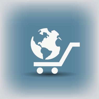 Alışveriş sepeti içinde Küre 