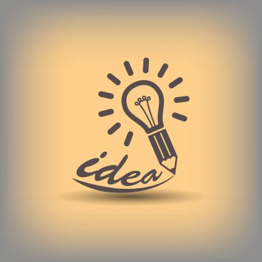 fikir ampul simgesi