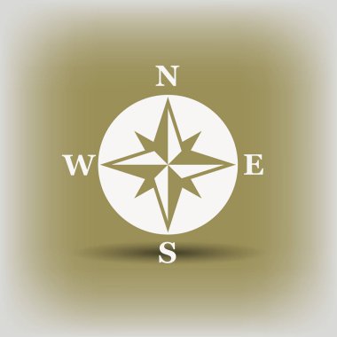 Pusula simgesini, gezinti kavramı 