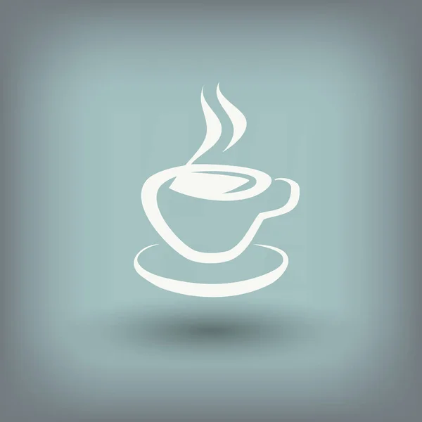 Pictograph van cup pictogram — Stockvector