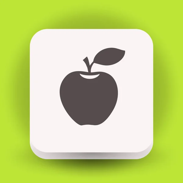 Diseño del icono de Apple — Archivo Imágenes Vectoriales