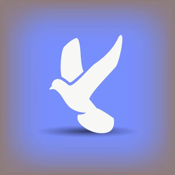 Design av fågel-ikonen — Stock vektor