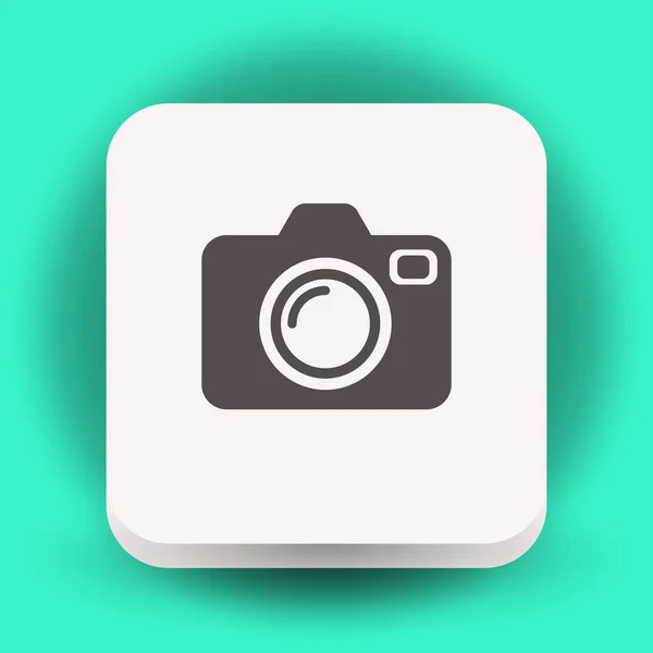 Pictograph of camera icon — Stock Vector