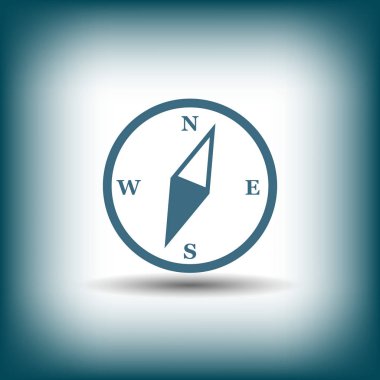 Pusula simgesini, gezinti kavramı 