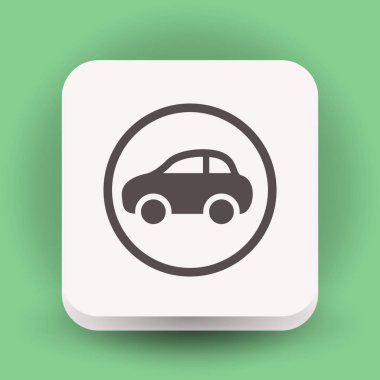 Araba sembolü daire