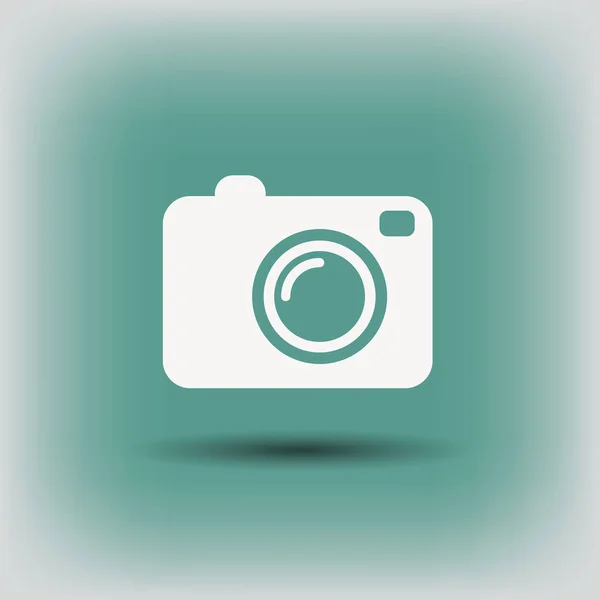 Pictografía del icono de la cámara — Archivo Imágenes Vectoriales