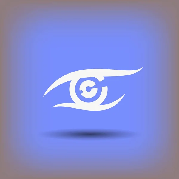 Simple eye icon — Stock Vector