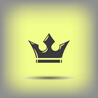 Taç basit simgesi