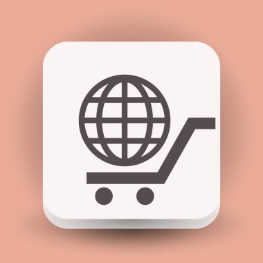 Alışveriş sepeti içinde Küre 