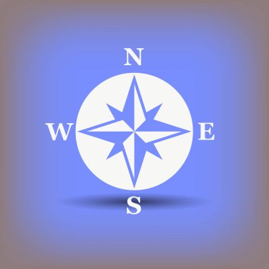 Pusula simgesini, gezinti kavramı 