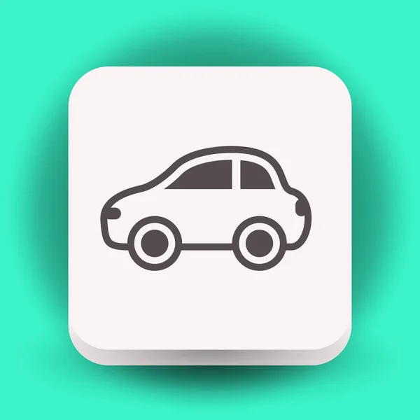 Design of car icon — Stock Vector