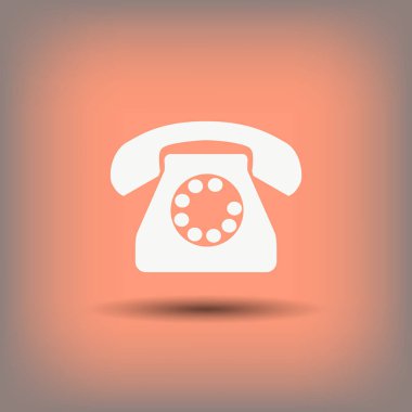 eski telefon simgesi