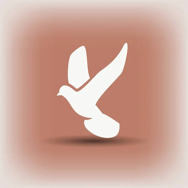 Design of bird icon — Stock Vector