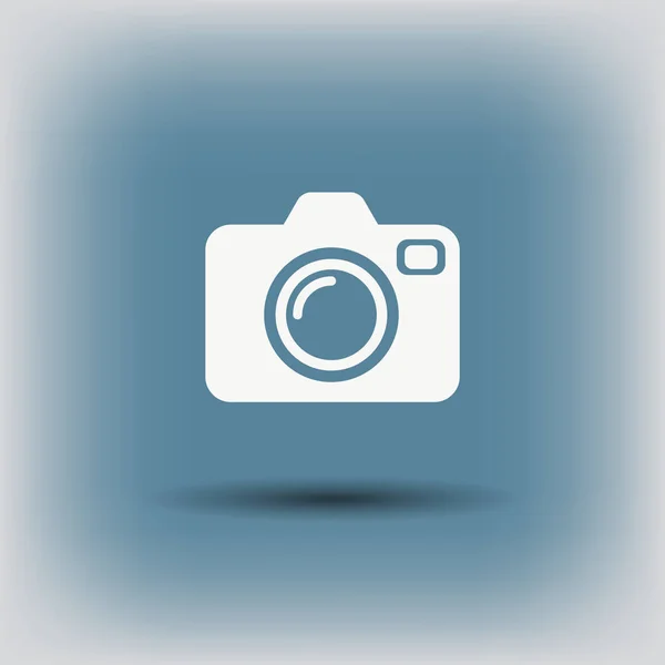 Piktogram aparat fotograficzny — Wektor stockowy