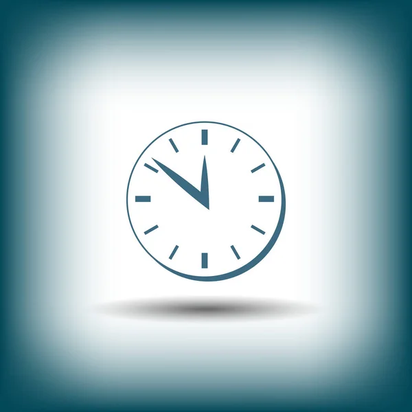 Pictografía del reloj para el diseño — Vector de stock