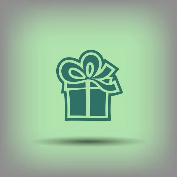 Icono web de regalo — Archivo Imágenes Vectoriales