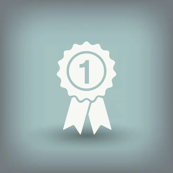 Ikona první místo award — Stockový vektor