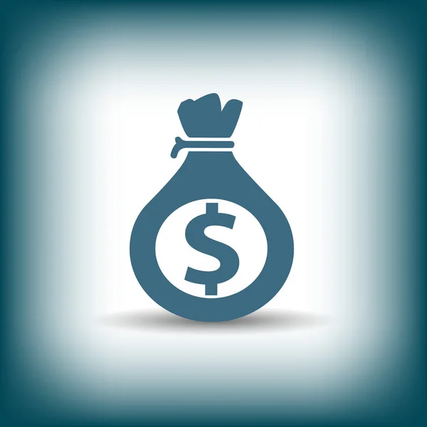 Pictograph geld, pictogram — Stockvector