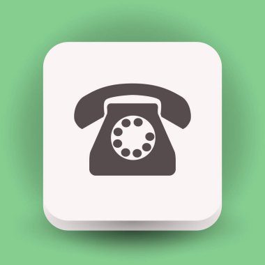 eski telefon simgesi