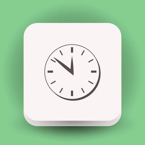 Ikona hodin pro design — Stockový vektor
