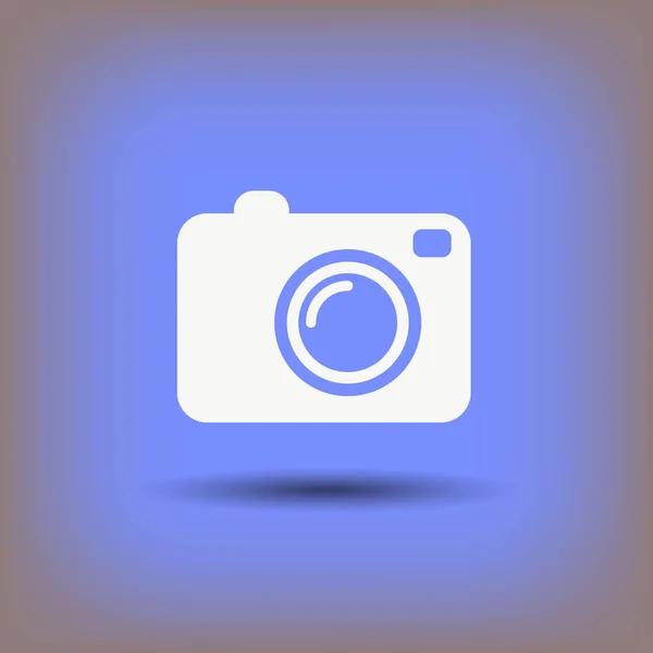 Piktogramm der Fotokamera — Stockvektor