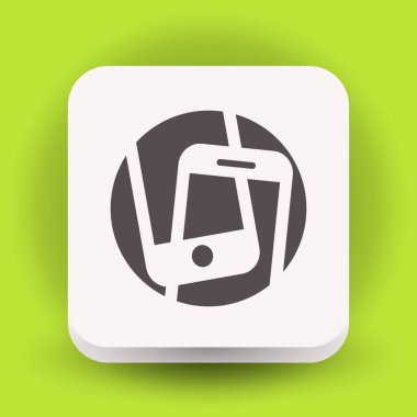 Cep Telefonu Simgesi. 