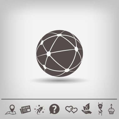 ekibimizi küre simgesi