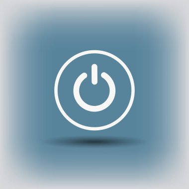 Güç düğmesinin resim.  