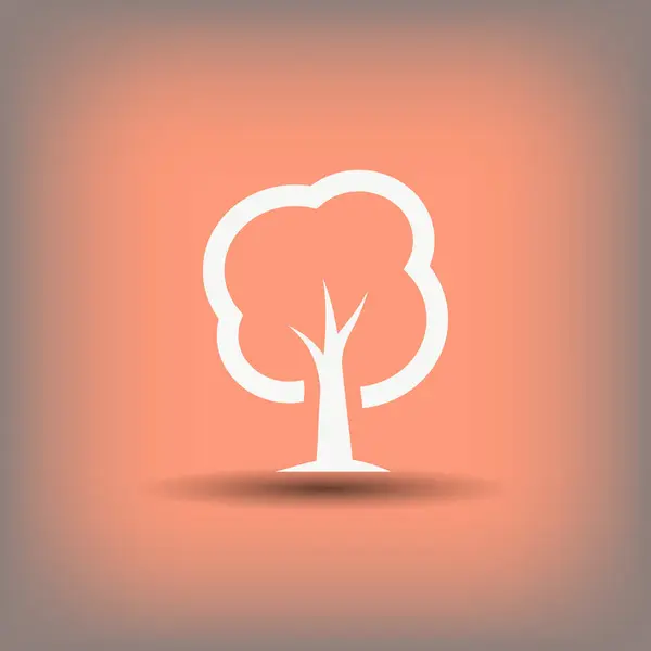 象形文的树。插图设计 — 图库矢量图片