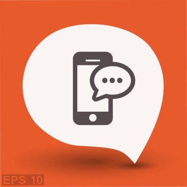 ileti veya smartphone cep telefonu ile sohbet