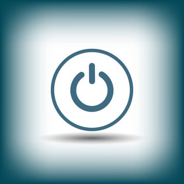 Güç düğmesinin resim