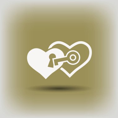 Kupa anahtar simgesiyle