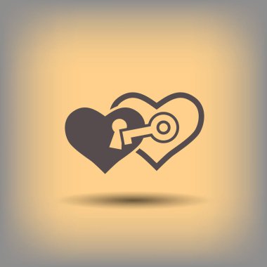 Kupa anahtar simgesiyle