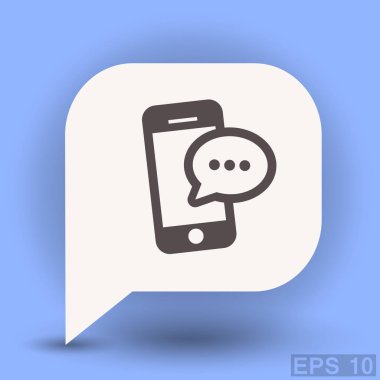 ileti veya smartphone cep telefonu ile sohbet